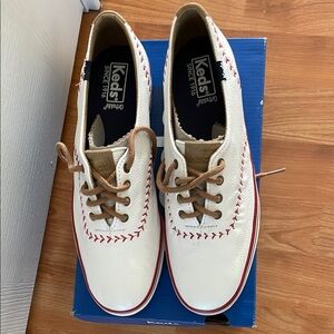 Keds White Leather Shoes